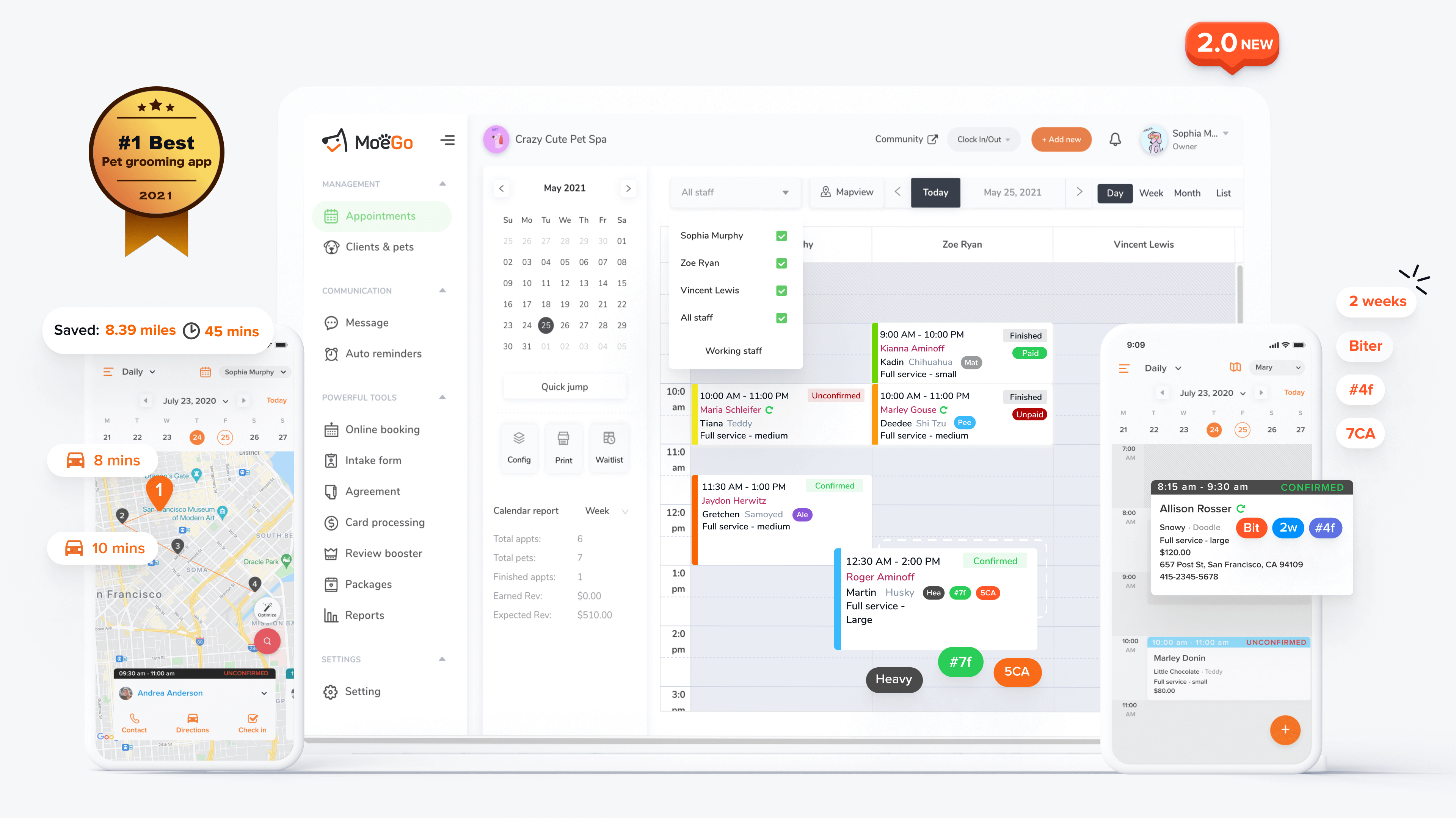MoeGo Easy & Userfriendly software for pet groomers